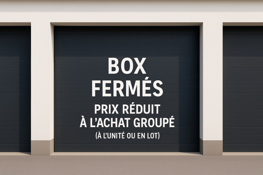 Garage fermé