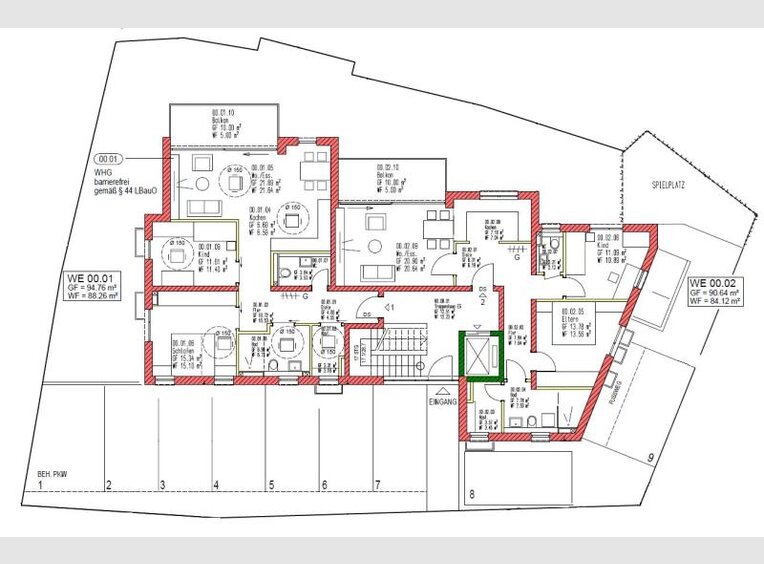 Appartement à vendre 2 Pièces à Trier (DE) - Réf. 7160226