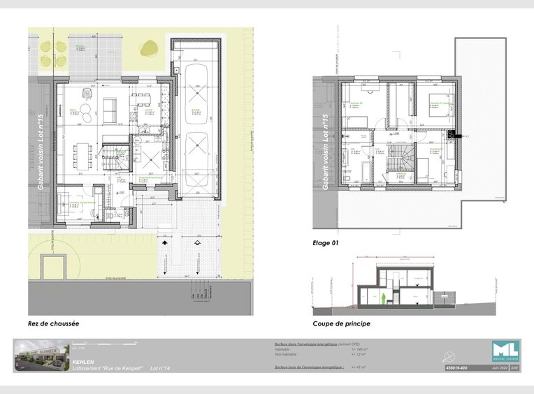 Maison jumelée à vendre 4 Chambres à Kehlen (LU) - Réf. 6879138