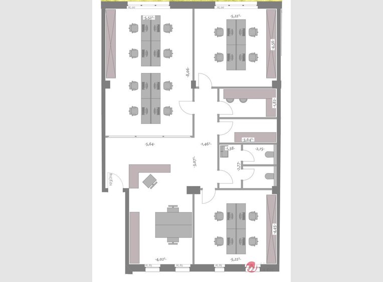 Bureau à louer à Wemperhardt - Réf. 5980866