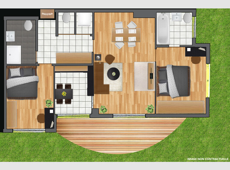 Apartment for sale 2 bedrooms in Luxembourg (LU) - Ref. 6922962