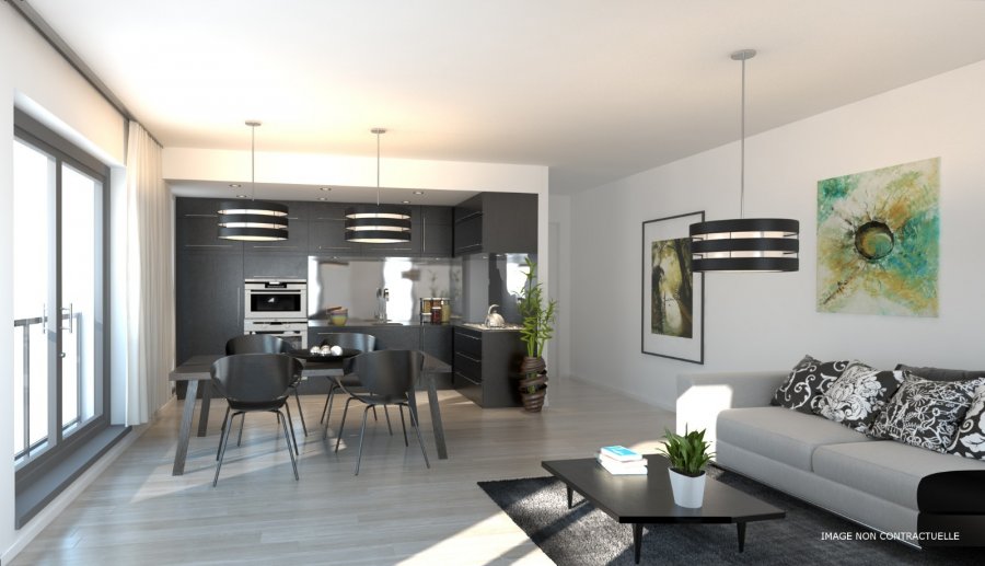 Appartement à vendre 2 chambres à Luxembourg-Kirchberg
