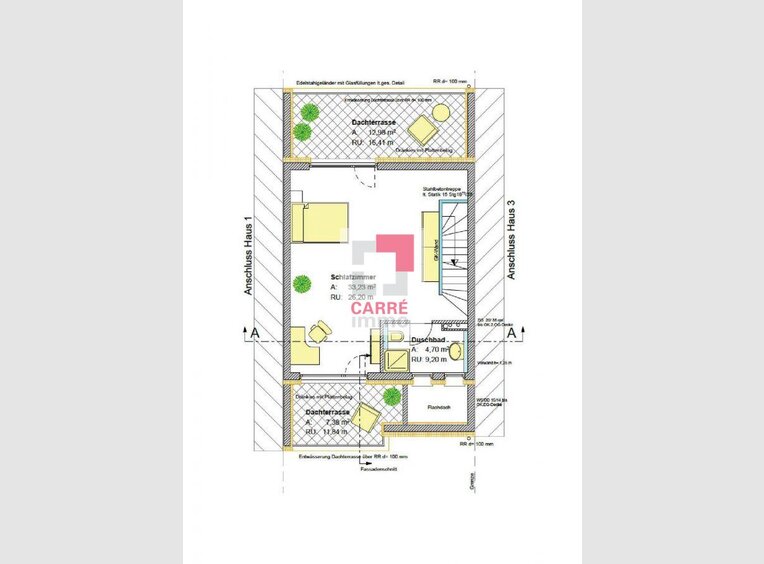 Maison mitoyenne à vendre 4 Chambres à Dudelange (LU) - Réf. 6682338