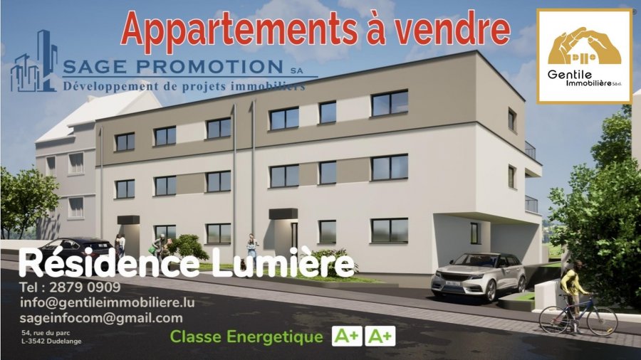 Appartement à vendre 3 chambres à Bascharage Appartement à vendre 3 chambres à Bascharage