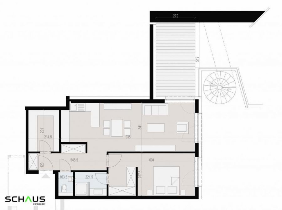 Appartement à vendre 1 chambre à Rodange