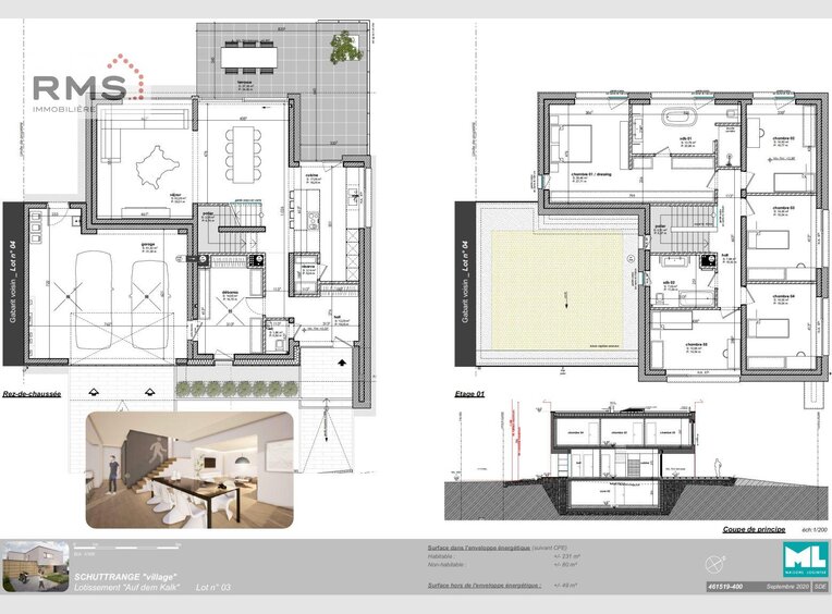 Haus zum Kauf 5 Zimmer in Schuttrange (LU) - Ref. 6942979