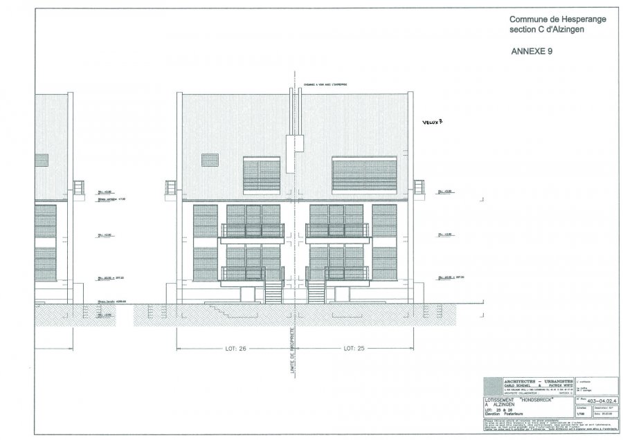 Triplex à vendre 5 chambres à Alzingen