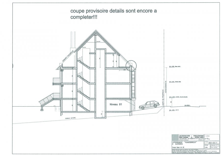 Triplex à vendre 5 chambres à Alzingen