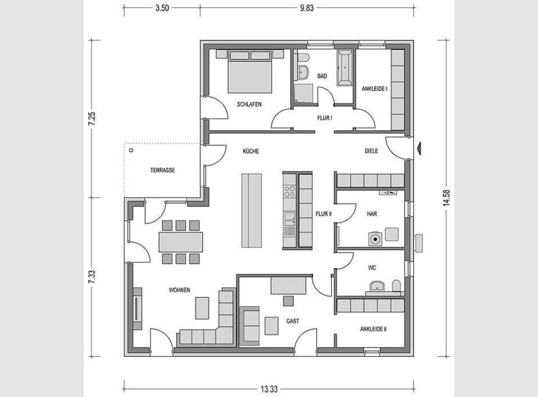 Bungalow for sale 4 rooms in Kyllburg (DE) - Ref. 6593587