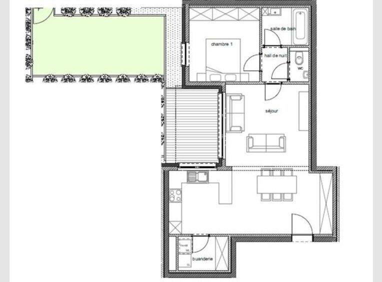 Apartment for sale 1 bedroom in Arlon (BE) - Ref. 6156355