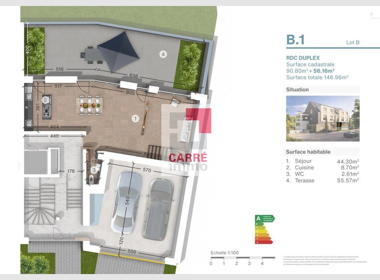 Wohnung zum Kauf 2 Zimmer in Luxembourg (LU) - Ref. 6855539