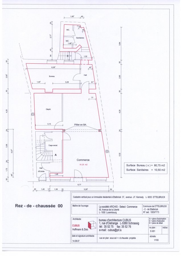 Bureau à vendre à Ettelbruck