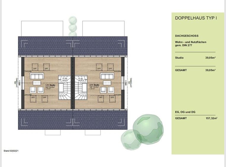 Maison jumelée à vendre 5 Pièces à Berlin (DE) - Réf. 7138179