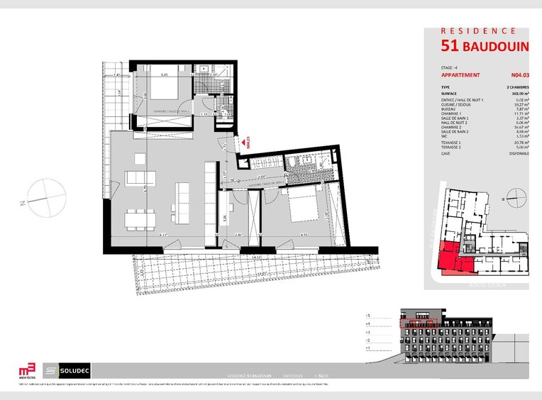 Apartment for sale 2 bedrooms in Luxembourg (LU) - Ref. 6696323