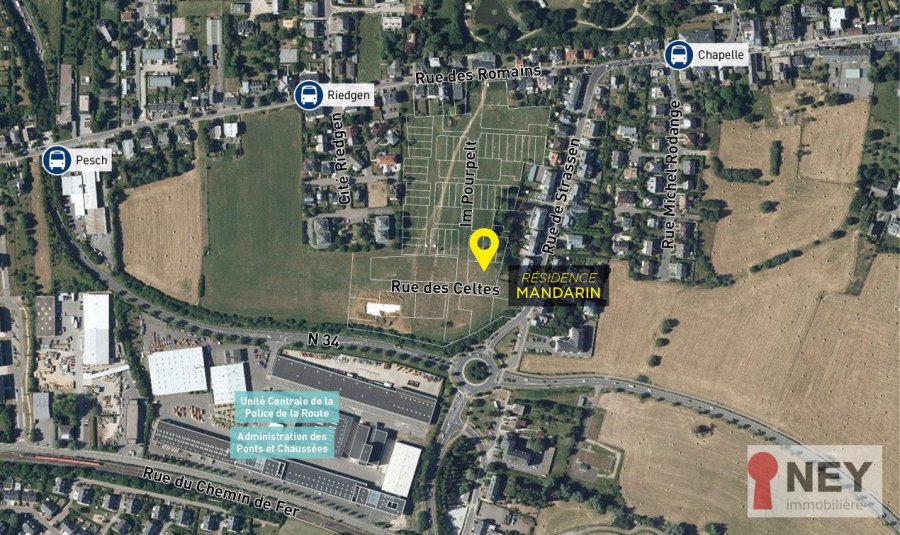 Wohnung zu verkaufen 2 Schlafzimmer in Bertrange