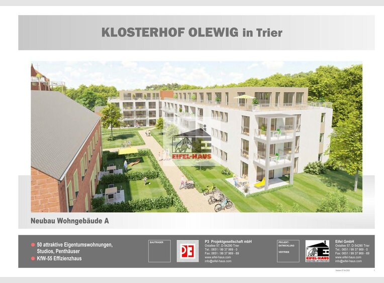 Apartment for sale 3 bedrooms in Trier - Ref. 6805683