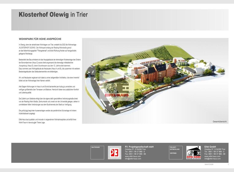 Apartment for sale 3 bedrooms in Trier - Ref. 6805683