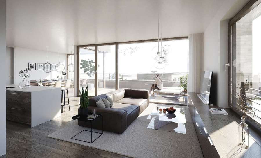 Appartement à vendre 1 chambre à Junglinster