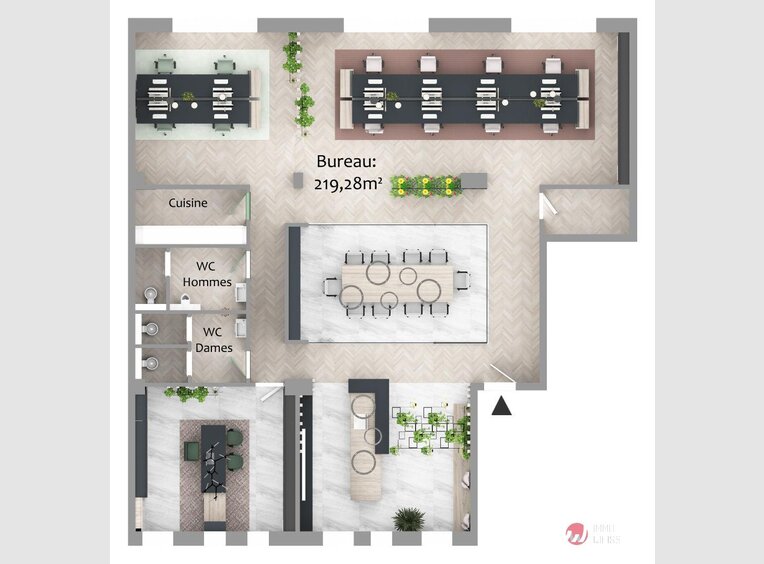 Bureau à louer à Wemperhardt (LU) - Réf. 5980867