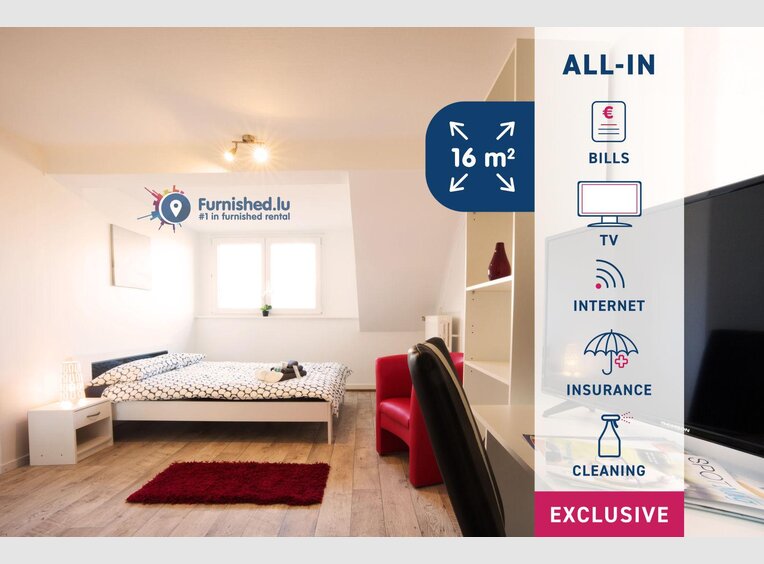 Bedroom for rent 12 bedrooms in Luxembourg (LU) - Ref. 6607075