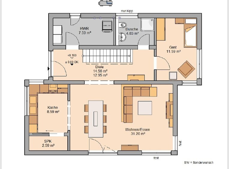 Maison à vendre 6 Pièces à Zemmer (DE) - Réf. 7137763