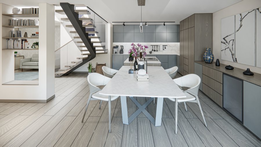 Duplex à vendre 2 chambres à Bastendorf