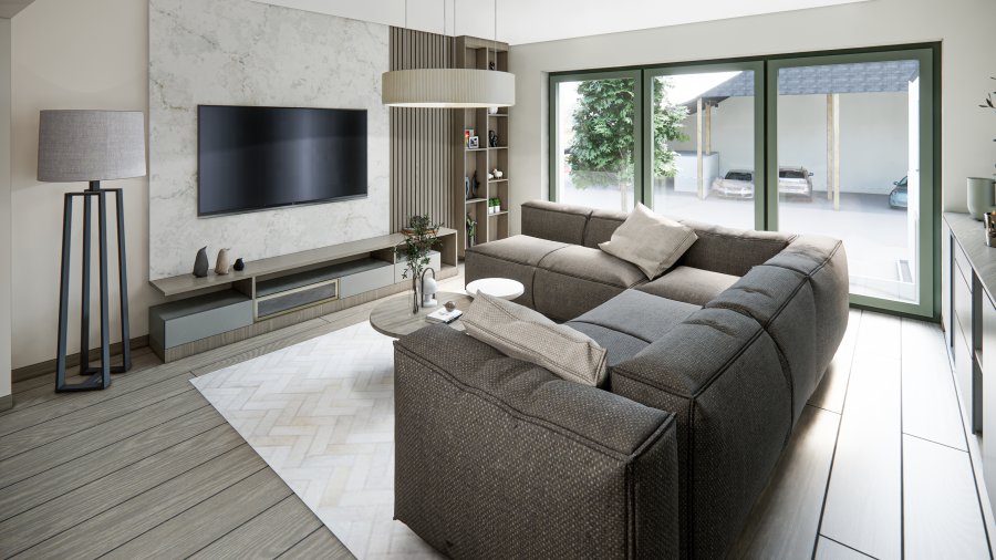 Duplex à vendre 2 chambres à Bastendorf