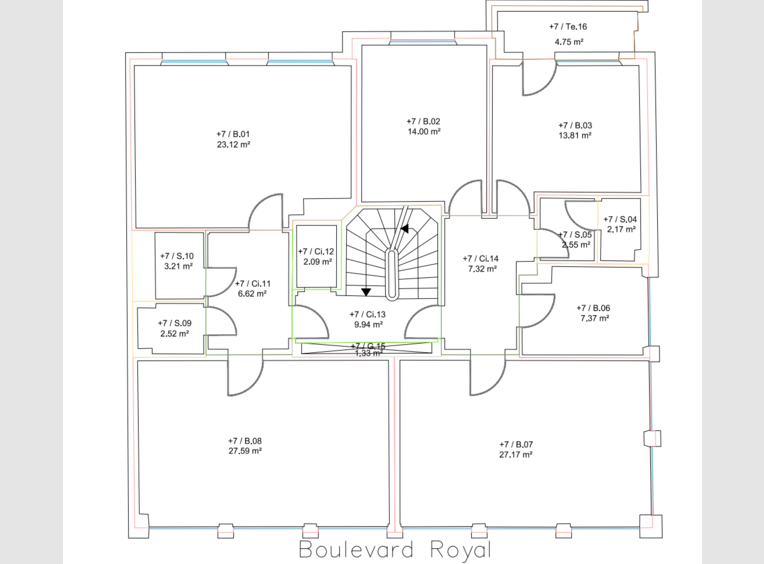 Bureau à louer à Luxembourg (LU) - Réf. 7171315