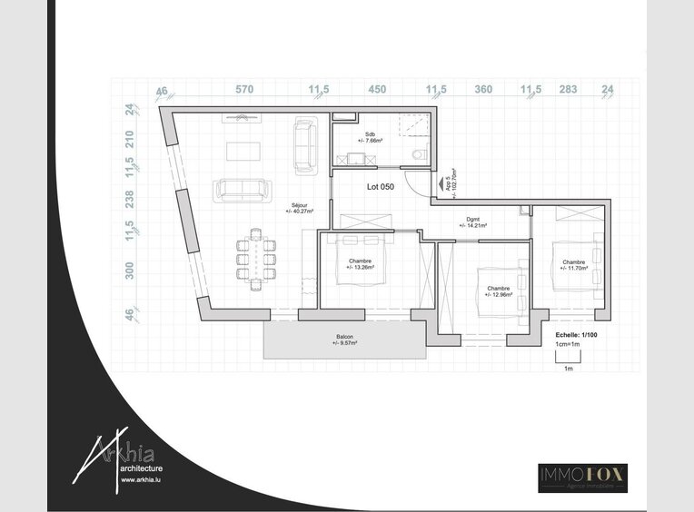 Appartement à vendre 3 Chambres à Rodange (LU) - Réf. 6687492