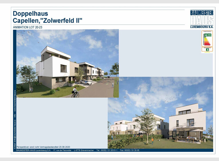 Semi-detached house for sale 6 bedrooms in Capellen (LU) - Ref. 6922516