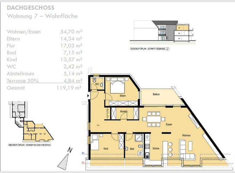 Appartement à vendre 3 Pièces à Konz (DE) - Réf. 7236660