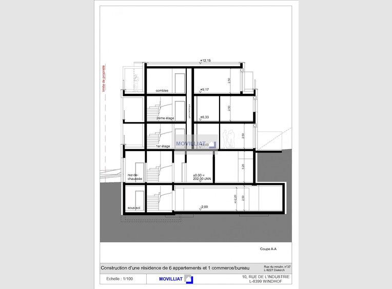 Bureau à vendre à Diekirch - Réf. 5739364