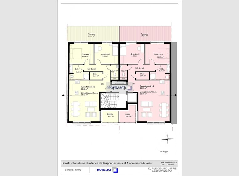 Bureau à vendre à Diekirch - Réf. 5739364