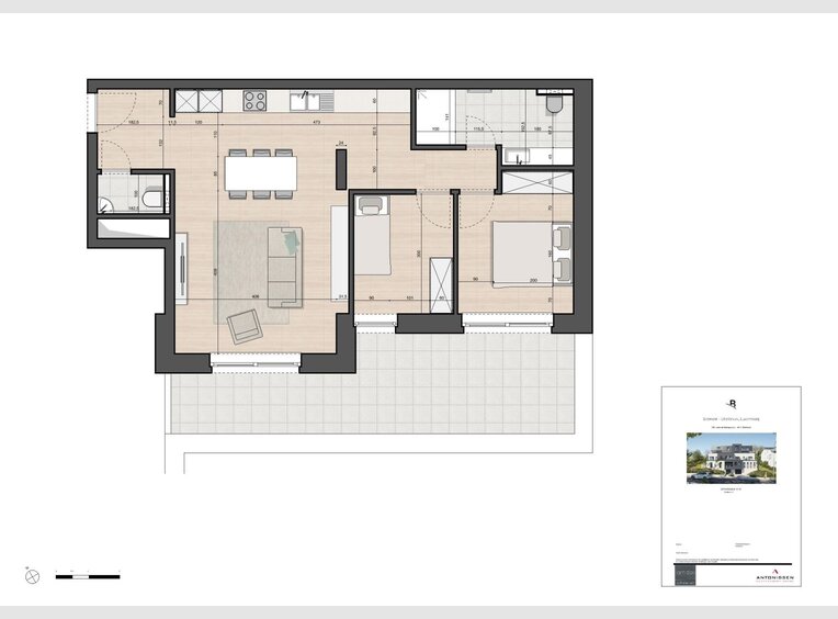 Appartement à vendre 2 Chambres à Ettelbruck (LU) - Réf. 7089780