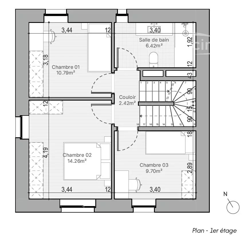 Maison à vendre 3 chambres à Tandel