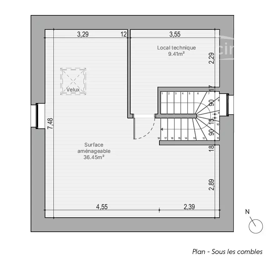 Maison à vendre 3 chambres à Tandel