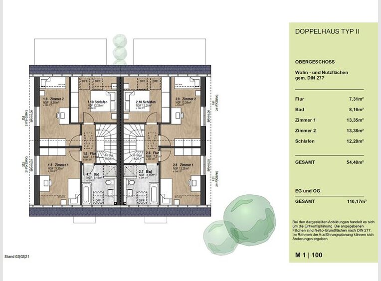 Semi-detached house for sale 4 rooms in Berlin (DE) - Ref. 7138180