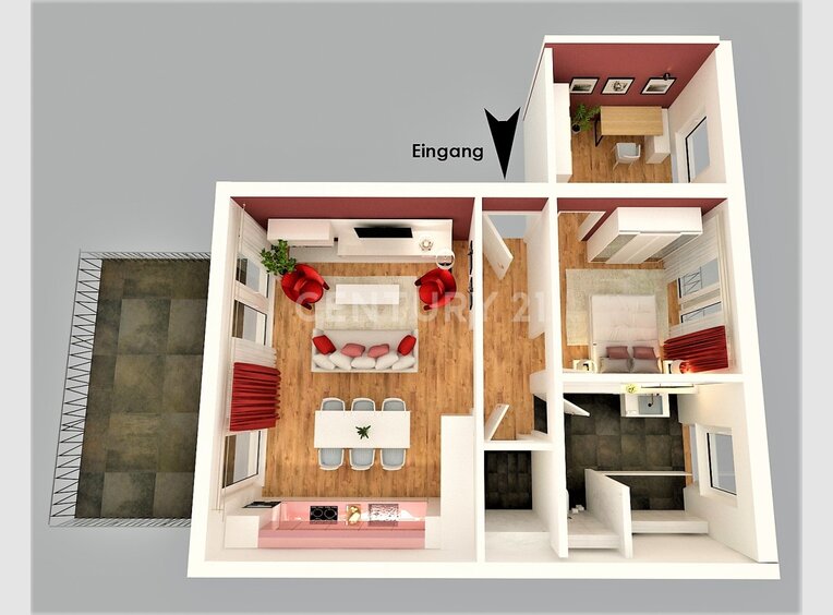 Appartement à vendre 3 Pièces à Mettlach (DE) - Réf. 7223956