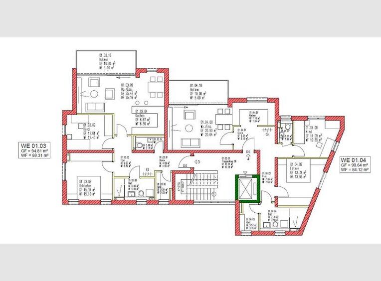 Appartement à vendre 3 Pièces à Trier (DE) - Réf. 7160244