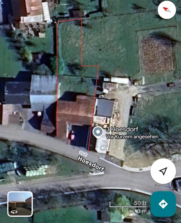 Terrain constructible à vendre Hoesdorf