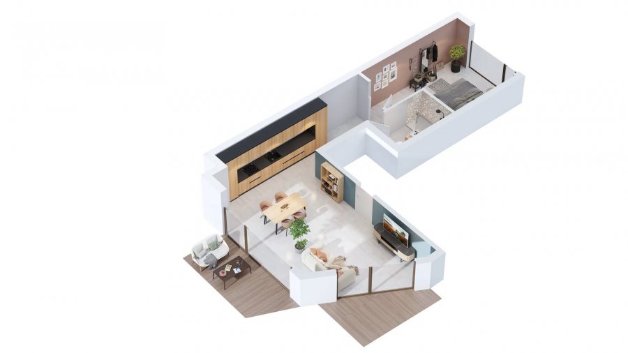 Appartement à vendre 1 chambre à Luxembourg-Centre ville