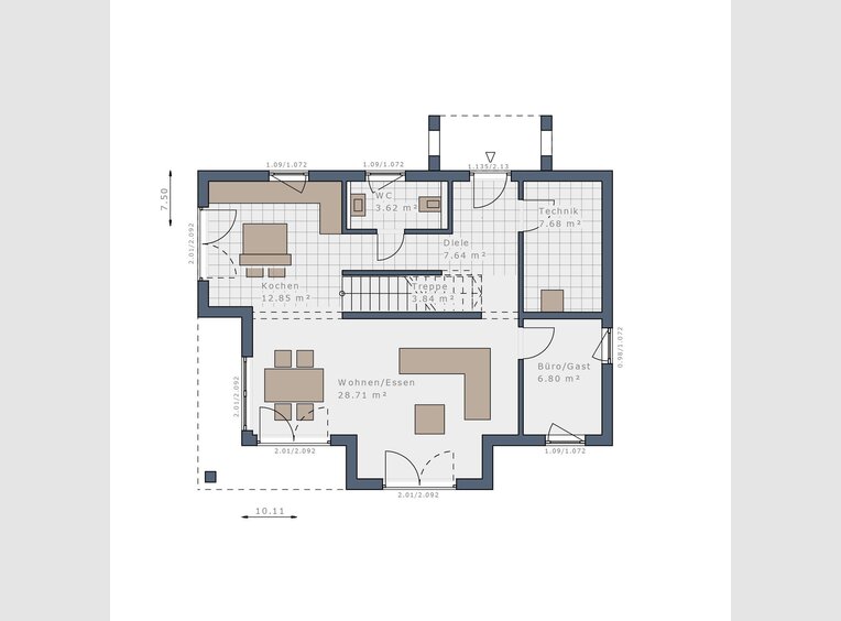 Haus zum Kauf 5 Zimmer in Wadern (DE) - Ref. 6887124