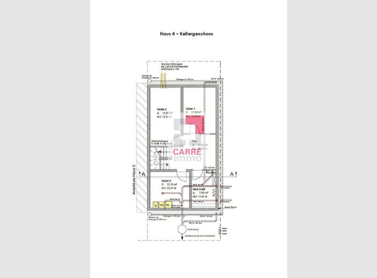 Maison mitoyenne à vendre 4 Chambres à Dudelange (LU) - Réf. 6682340