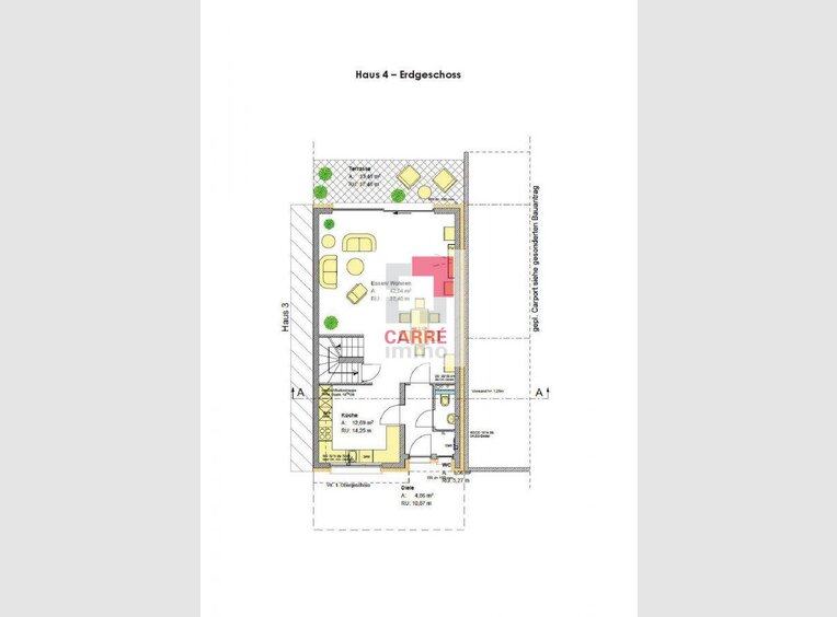 Maison mitoyenne à vendre 4 Chambres à Dudelange (LU) - Réf. 6682340