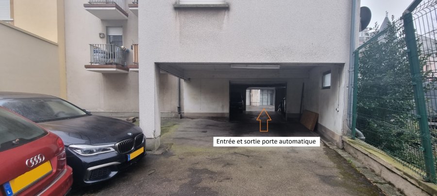 Garage ouvert à louer à Luxembourg-Gare