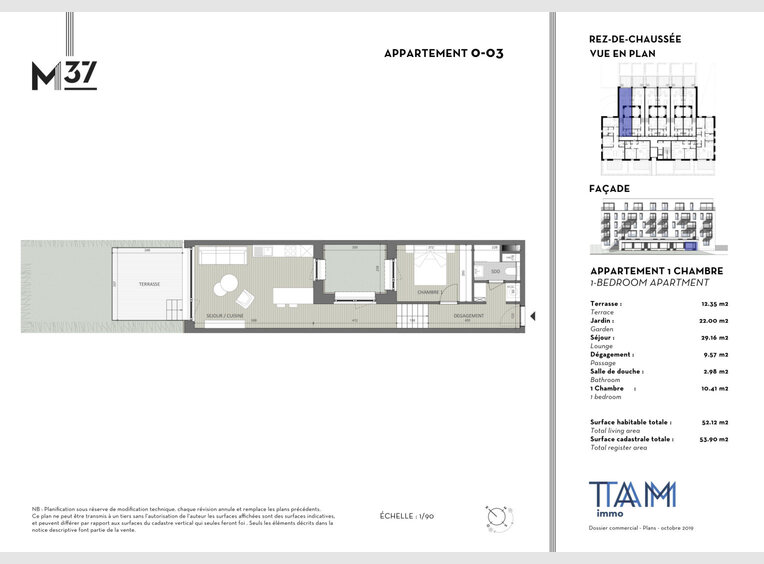Apartment for sale 1 bedroom in Luxembourg (LU) - Ref. 6993685