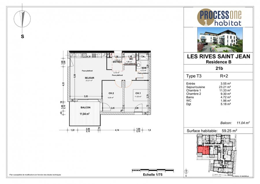 Appartement à Maizieres les metz