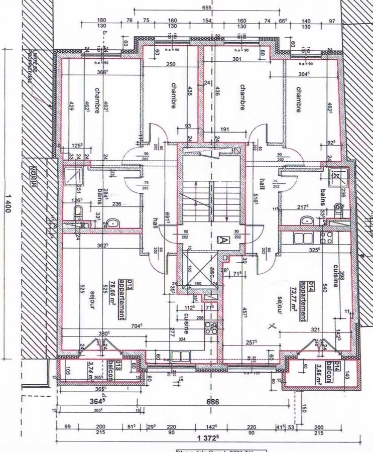 Appartement à vendre 2 chambres à Kayl