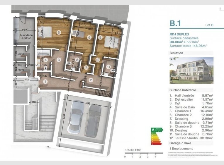 Duplex à vendre 3 Chambres à  - Réf. 7169845