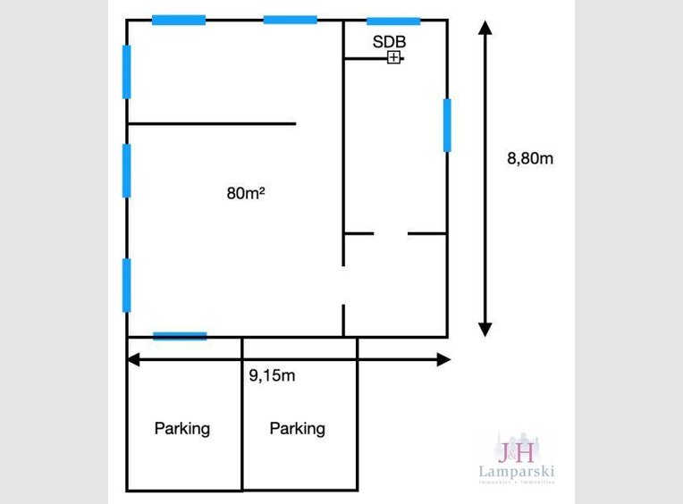Bureau à louer à Foetz (LU) - Réf. 7144773